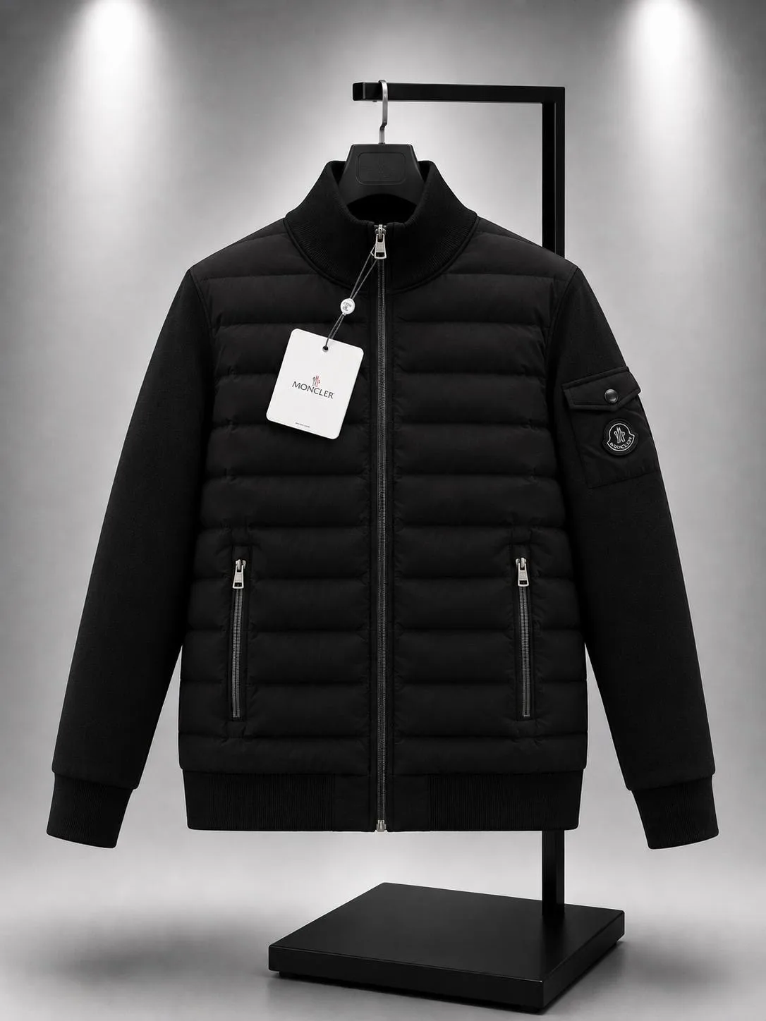 MONCLER MEVSİMLİK İTHAL CEKET SİYAH görünüm 1