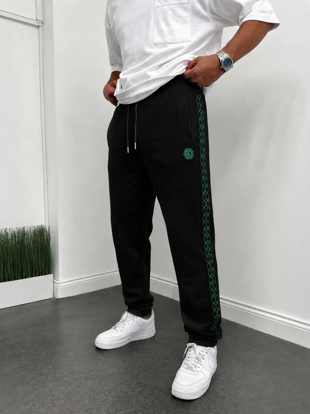 LACOSTE EŞOFMAN ALTI SİYAH görünüm 1